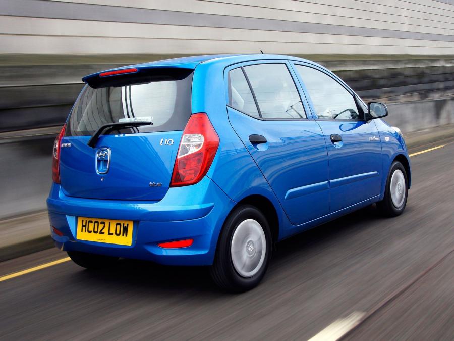  Hyundai i10 Blue 2010 года  (UK) (фото 3 из 7)